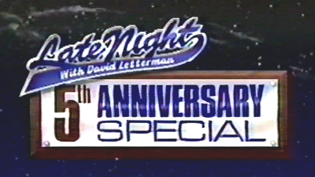 David Letterman’s 5th Anniversay Show, Studio 8H (In Full)