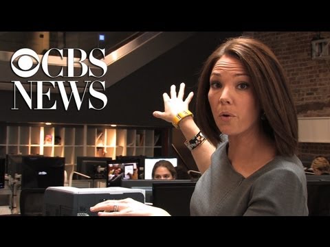 Behind The Scenes…The CBS News Studios, 2014