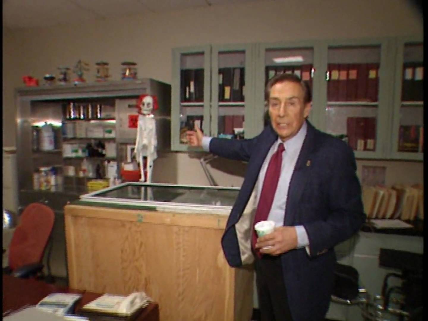 ‘Law And Order’…A Tour Of The Set With Jerry Orbach