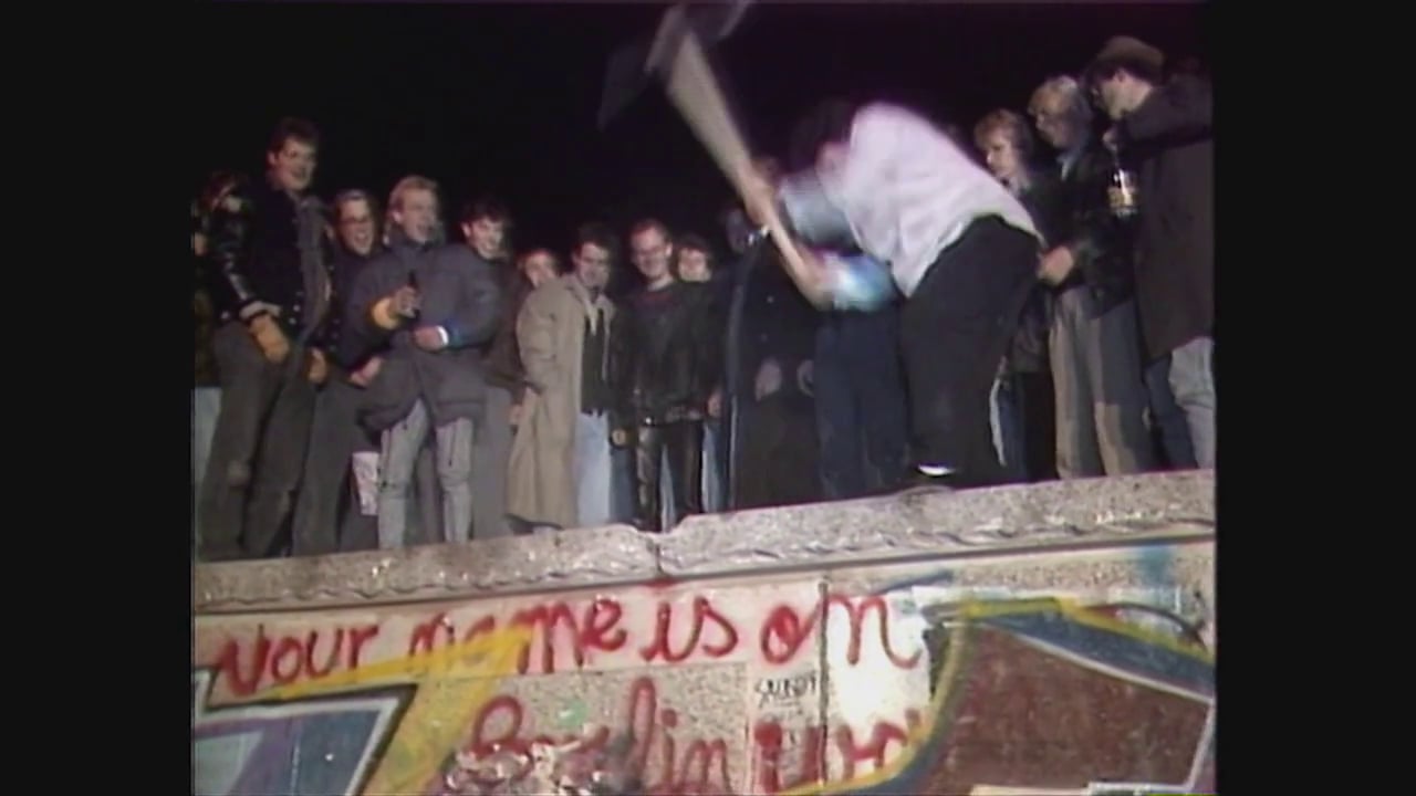 Original Edit…’This Week With David Brinkley’, Berlin Wall Remote