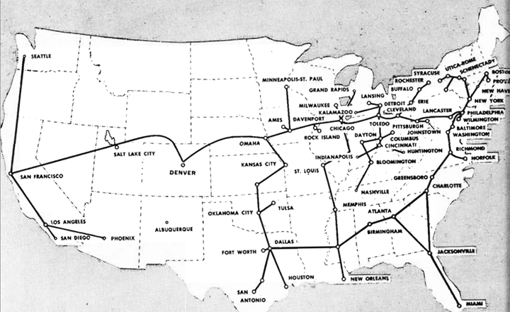 September 4, 1951…America’s First Coast To Coast TV Broadcast