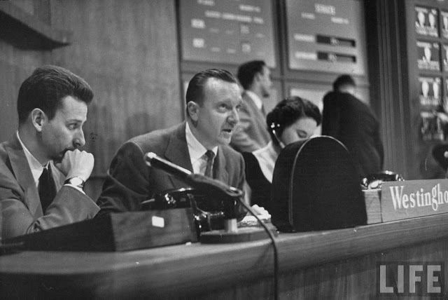 Election Night, 1952…The NBC, CBS And ABC Newsrooms In Action