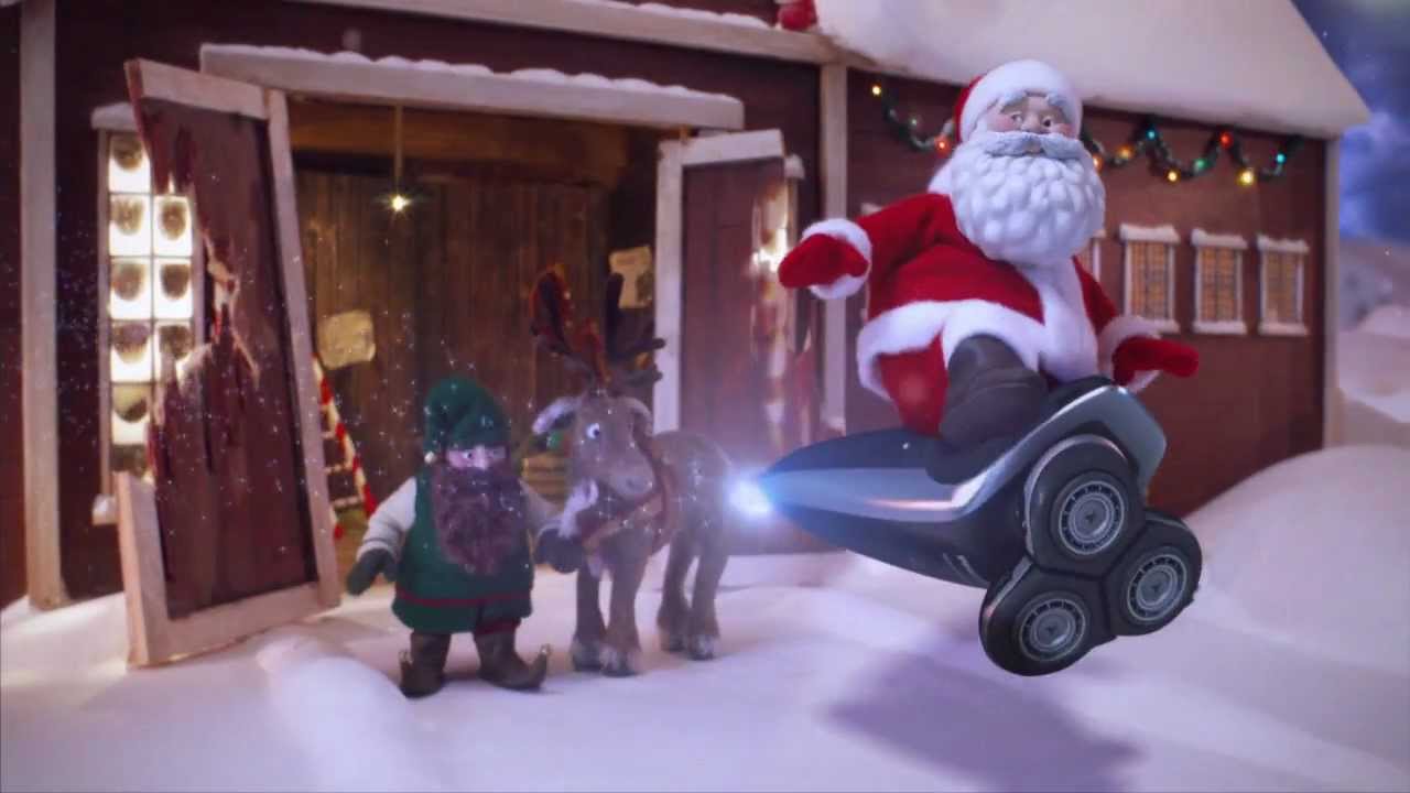 The Norelco Shaver Christmas Commercials…Then & Now