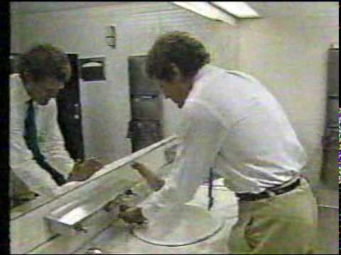 Letterman Roams The Halls During the NABET Strike, 1987