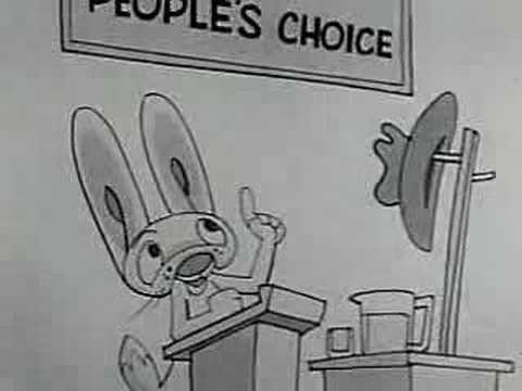 The Very First “Made For Television” Cartoon…’Crusader Rabbit’