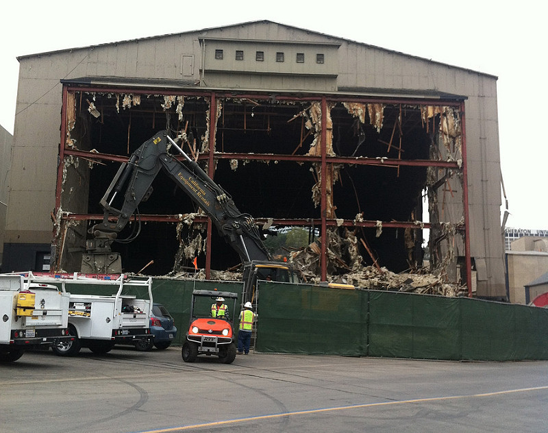 The End…Universal Stage 28 Demolished, September 22, 2014