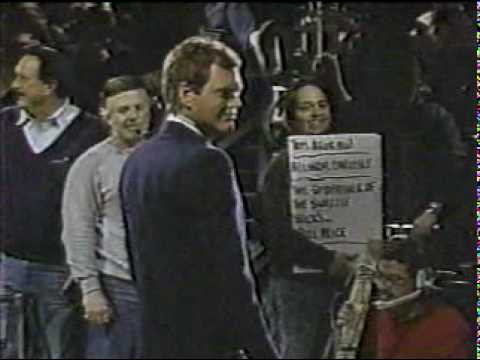 March 1, 1988…It Was “Camera Night” On The Letterman Show…